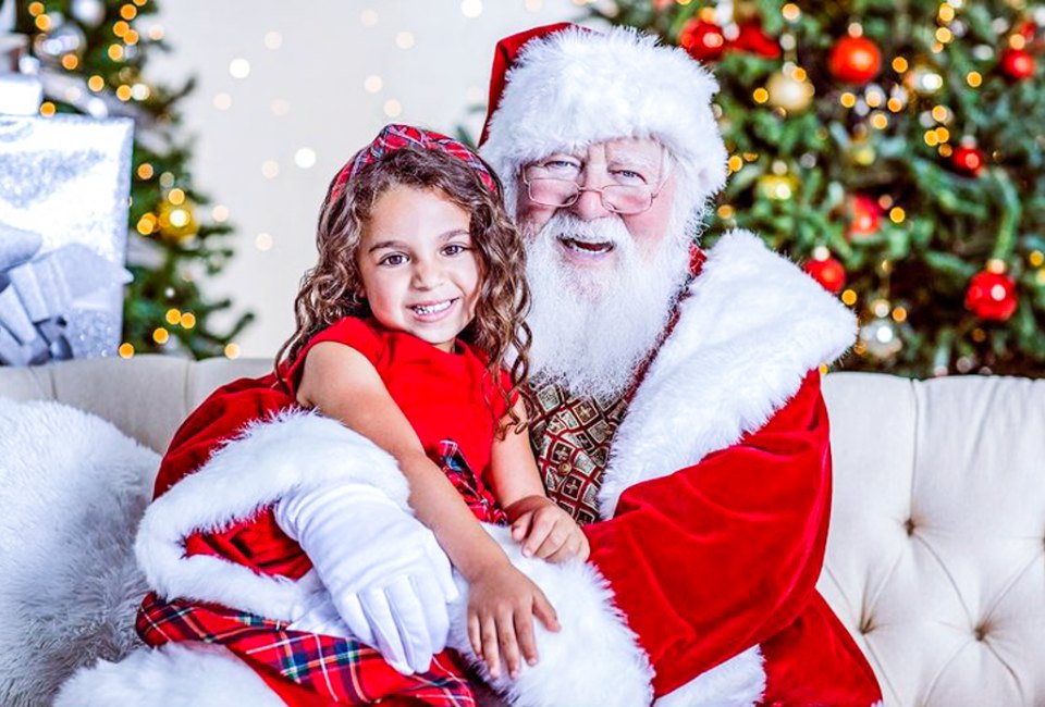 It's time to get your annual picture with Santa, and we know just where to go. Photo courtesy of the Houston Galleria