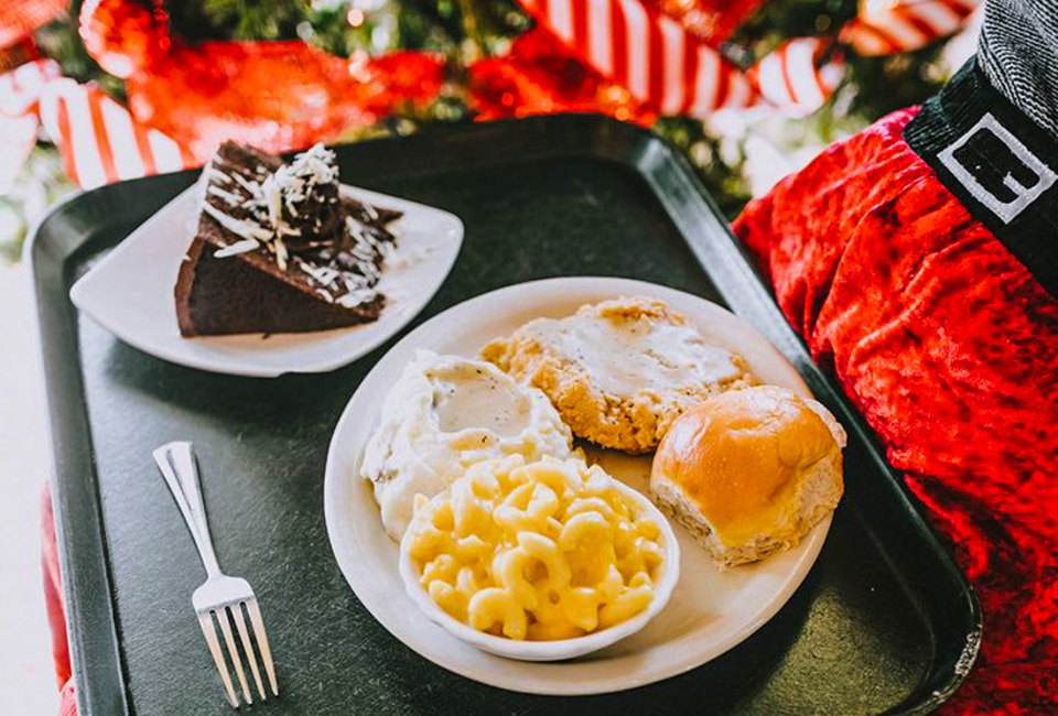 Luby's Cafeteria is open on Christmas.