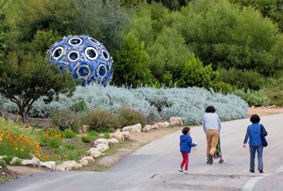 After the rain, get out and breathe the clean garden air! Photo courtesy of South Coast Botanic Garden
