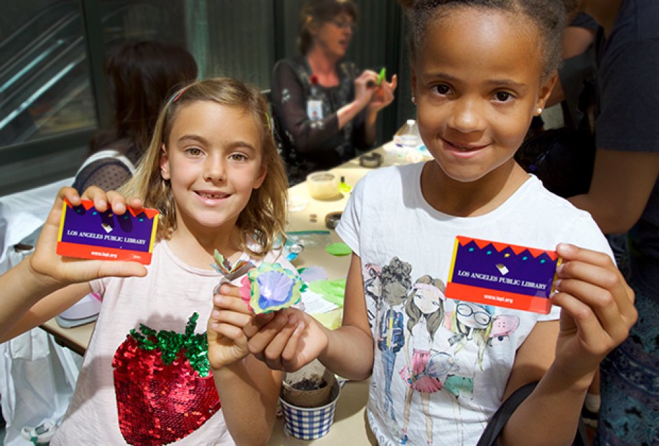 The LA Public Library Card is a city perk for these kids