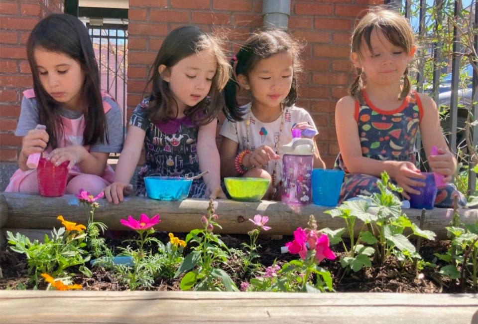 Cultivate a love of nature at an early age. Photo courtesy of The Philadelphia School