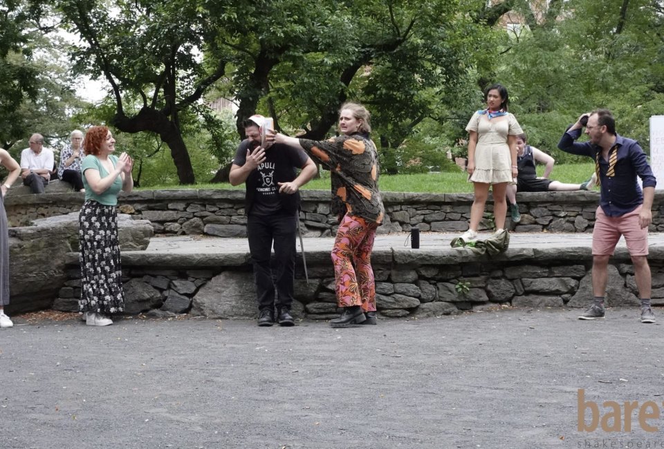Shakespeare Unrehearsed in Central Park