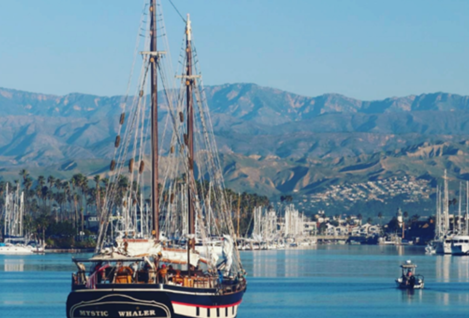 Tall Ship Mystic Whaler at Ventura Harbor