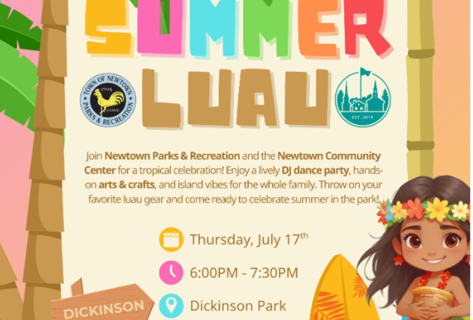 Summer Luau at Newtown Community Center