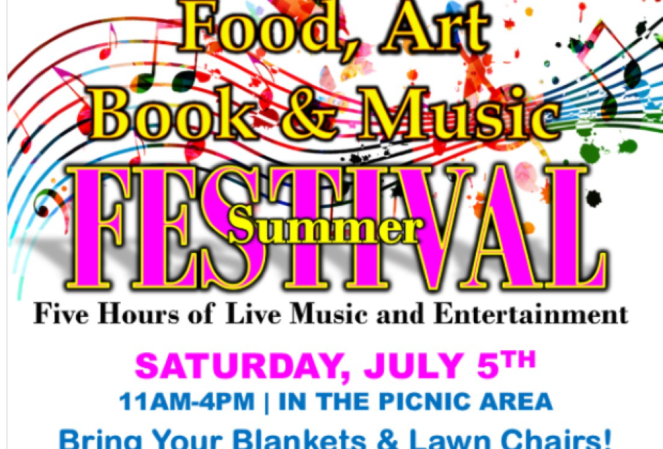 Food, Art, Book and Music Festival at Westbrook Outlets