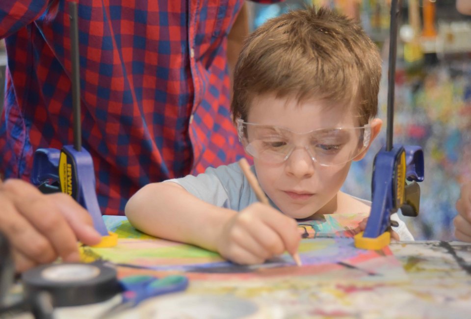 Channel your child's inner Picasso at a Westchester art class. Photo by Monica Shulman Photography