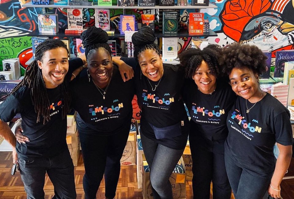 Semicolon is a Black-owned bookstore in Chicago. Photo courtesy of Semicolon