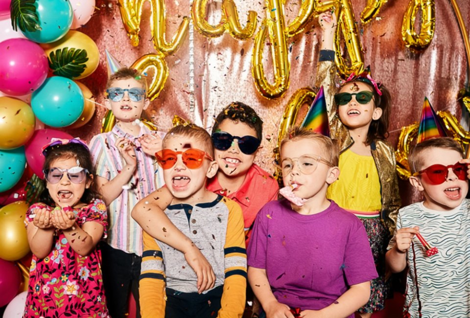 Birthday Parties for Kids in the East Bay from Oakland to Berkeley and Beyond! The East Bay is where the party is at! Birthday party photo courtesy of Pinstripes Events