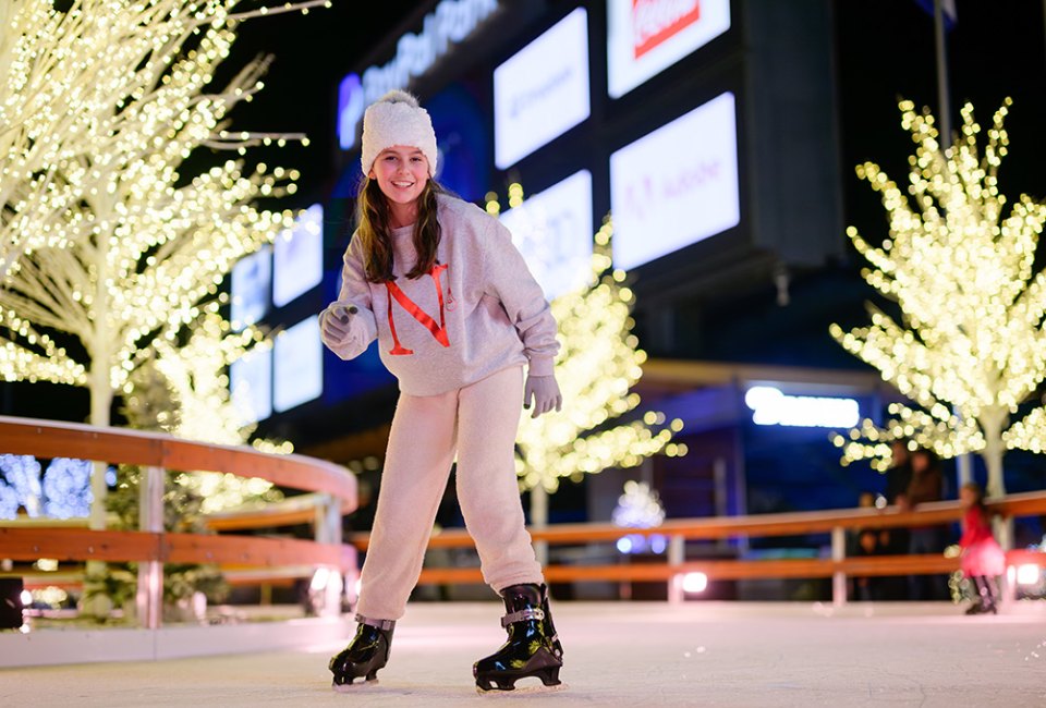 Step into a winter wonderland at Enchant Christmas at PayPal Park. Photo courtesy of the event.