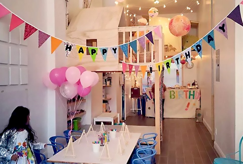 Sky Village helps parents create a perfect birthday party with its inexpensive space rental.