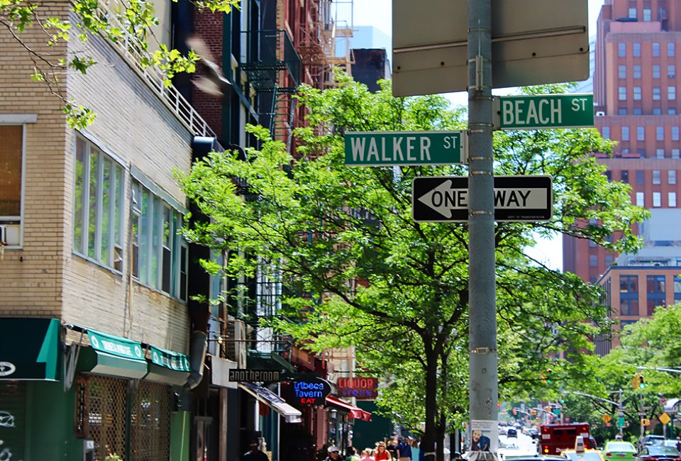 Wander the streets of Tribeca and stumble upon amazing local shops and parks. Photo by Shinya Suzuki via Flickr