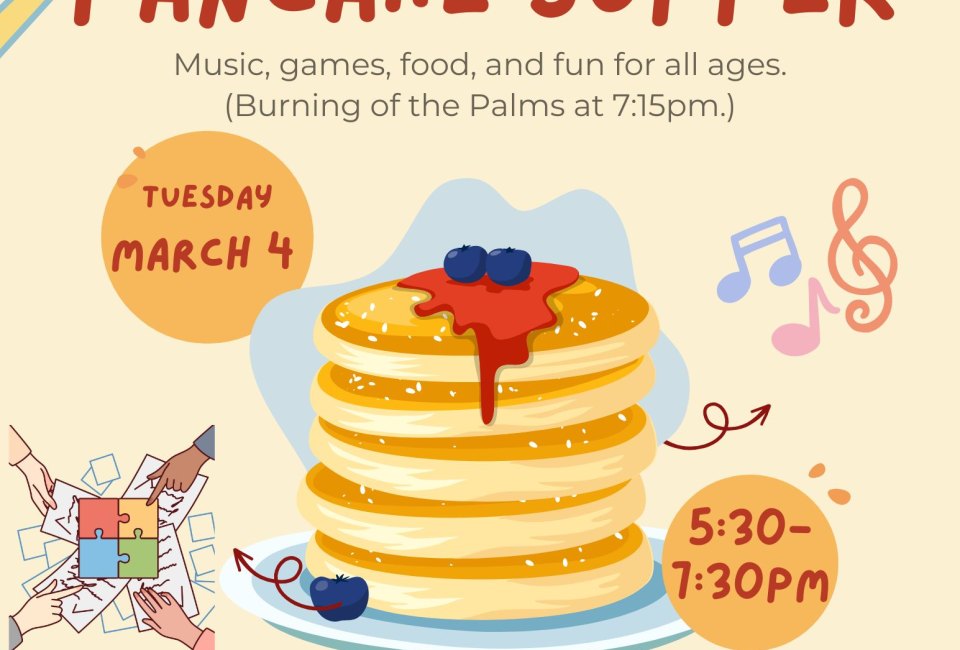 Shrove Tuesday Pancake Supper at St Mark