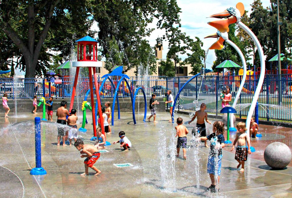Afternoons are splashtastic! Photo courtesy of Sigler Park/City of Westminster