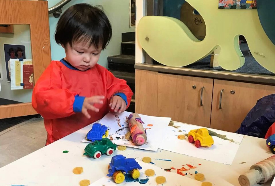Treat your toddler to a morning of  learning. Photo courtesy of Smithsonian Early Enrichment Center