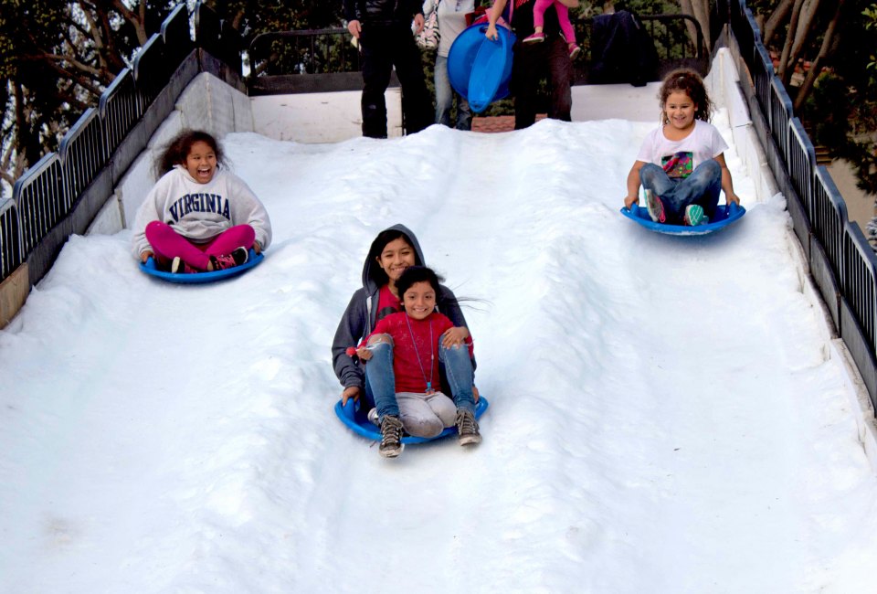 Snow Wonder it's so fun! Photo courtesy of Marina del Rey Visitors Bureau