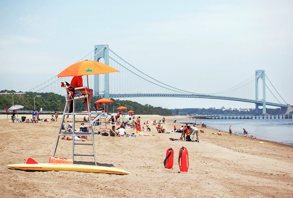 New York City's 14 miles of seashore open for the season Saturday, May 29, 2021. Photo courtesy of NYCGo
