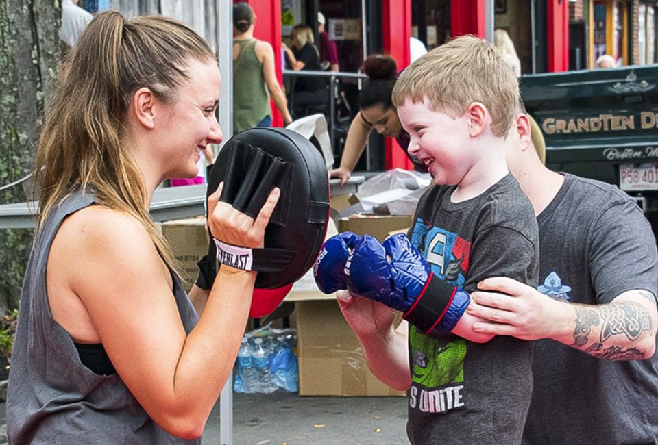 Get active with free September activities. Photo courtesy of the South Boston Street Festival  