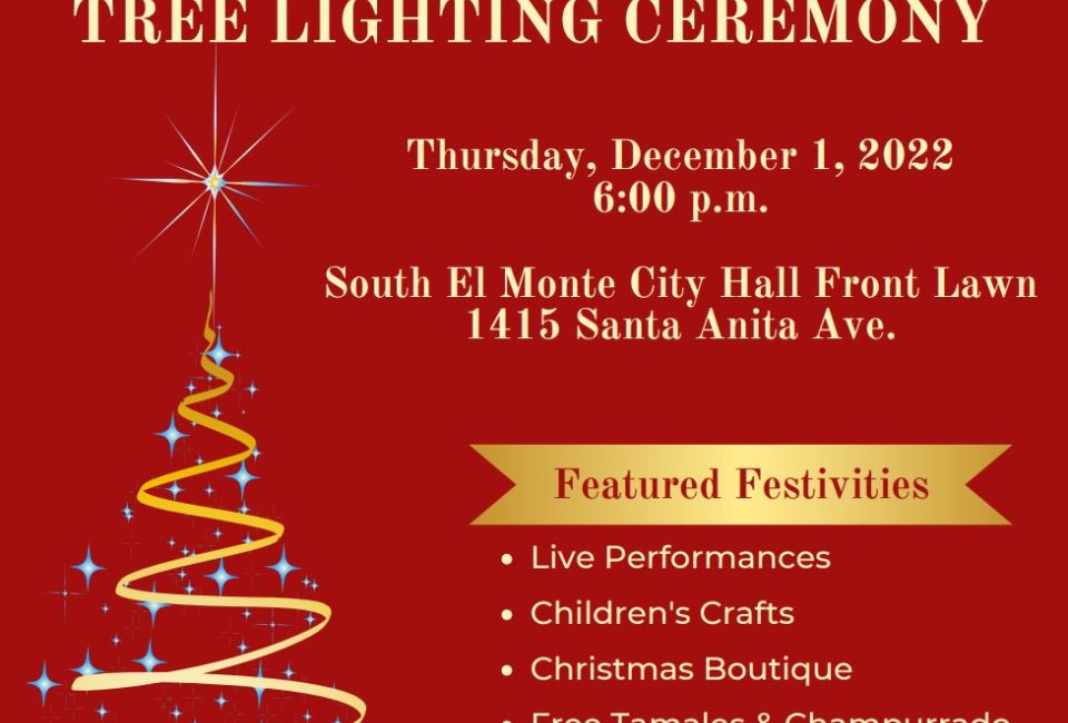 South El Monte Tree Lighting Ceremony
