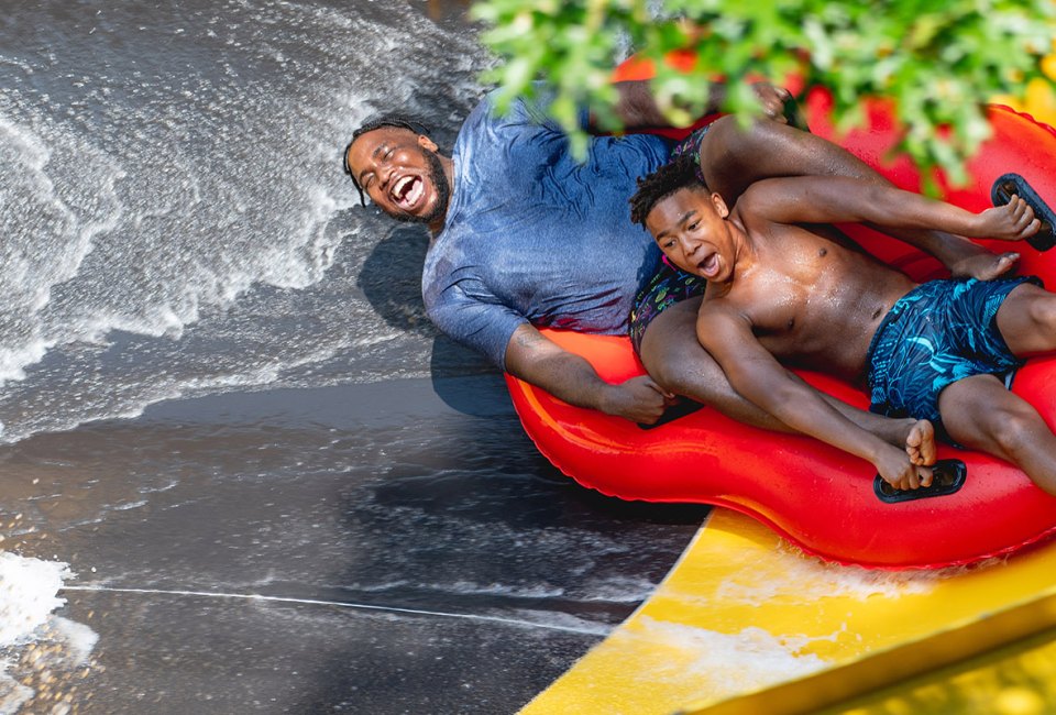 Cool down with the family this summer at Calverton's Splish Splash Water Park. Photo courtesy of the park