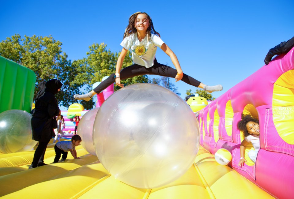 Have a jumping good time at The Big Bounce. Photo courtesy of The Big Bounce 