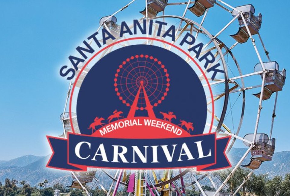 Santa Anita Memorial Weekend Carnival Mommy Poppins Things To Do in