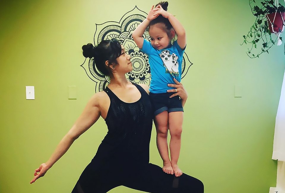 Sprout Wellness offers flexible options for classes with kids. Photo courtesy of Sprout Wellness