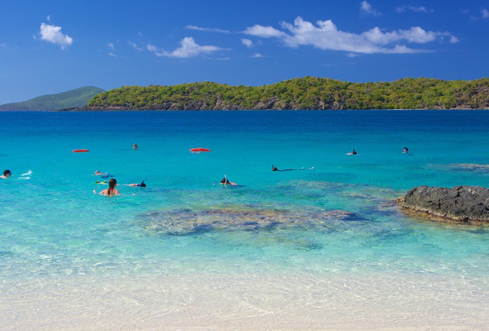  Coki Point Beach offers some of the best snorkeling in St. Thomas, Virgin Islands. 