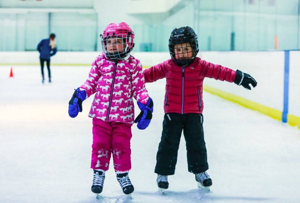 The holidays may be ending, but skating season has just begun! Photo courtesy of Stamford Twin Rinks