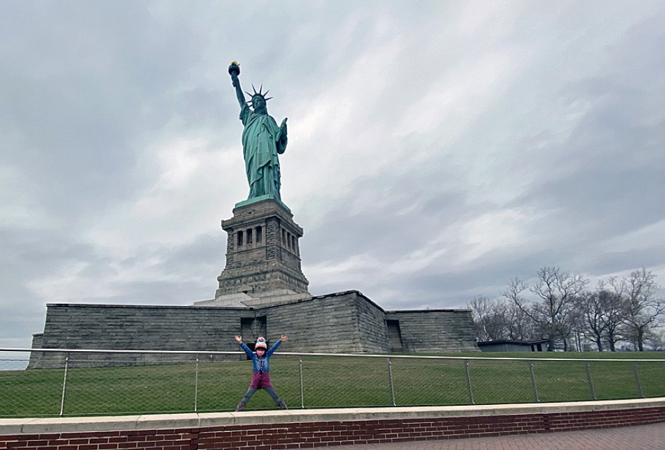 The Statue of Liberty is not only open now, it's a great, crowd-free time to visit.