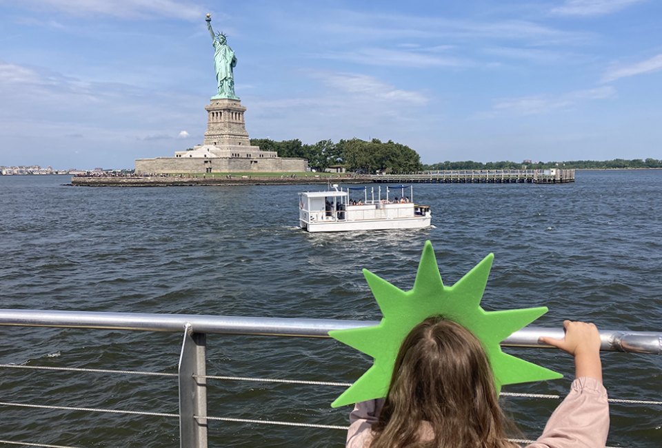 No visit to NYC is complete without an up-close encounter with the Statue of Liberty. Photo by Jess Laird