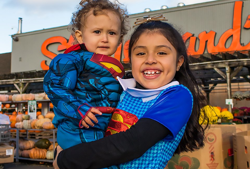 Trick or treat in Westchester Stew Leonards