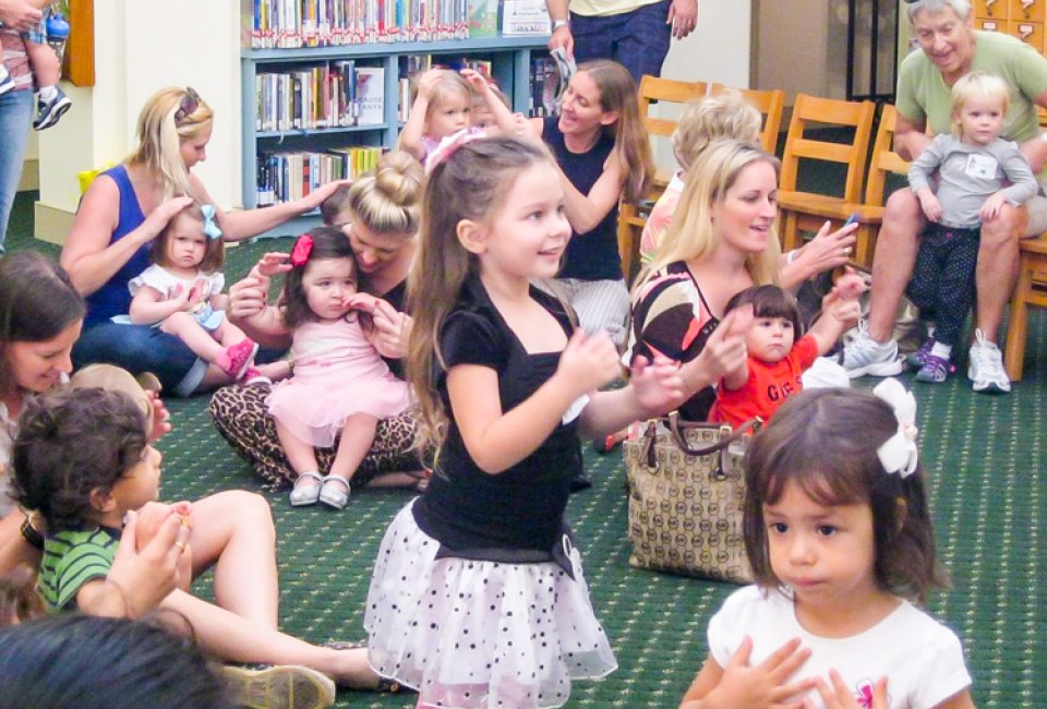 Preschool Story Time photo courtesy of The Four Arts