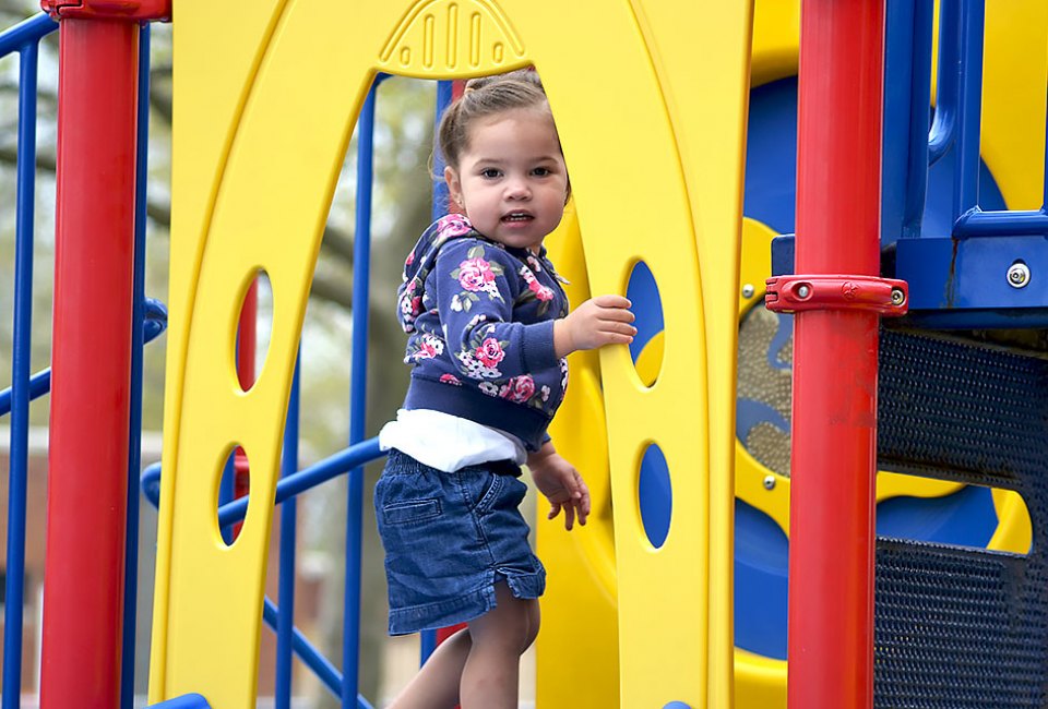 A day at Sunken Meadow State Park can feature playground games, a walk on the beach, and more. Photo by Kimberly Chacon