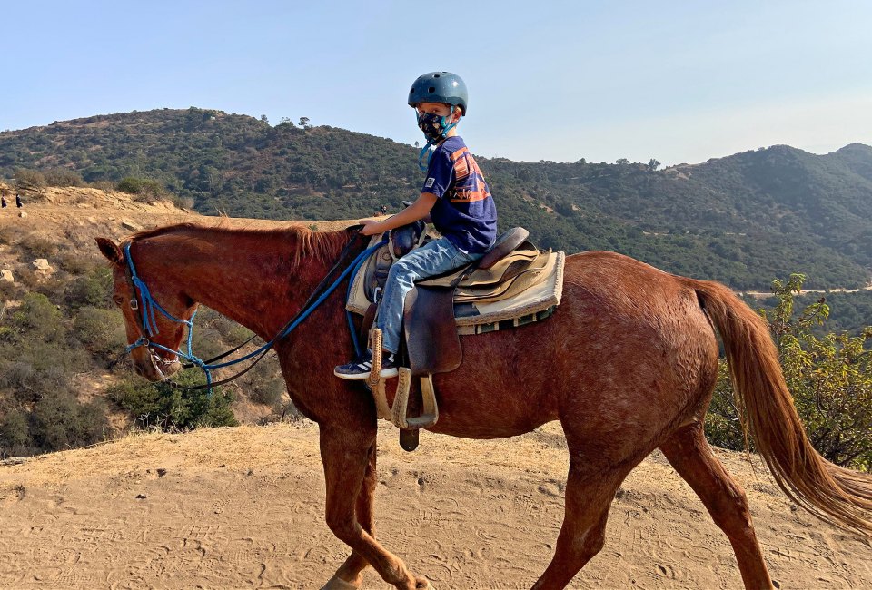 horseback rides are available at stables all over LA