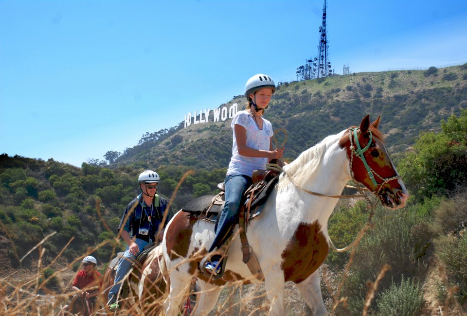 How about a horseback ride through the Griffith Park hills? Photo courtesy of Sunset Ranch Hollywood