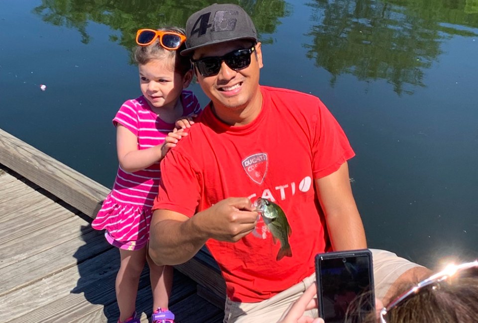 Do you have an outdoorsman dad? Try the Take Me Fishing event courtesy of the Westmont Park District.