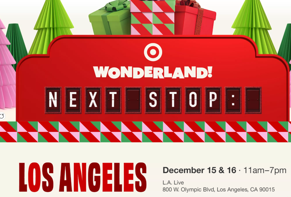 Target Wonderland LA Live Mommy Poppins Things To Do in Los