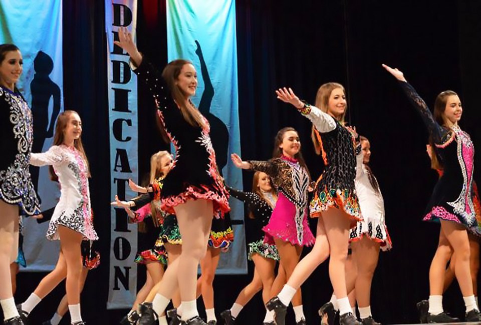 Step off your St. Patrick's Day celebration with teachers and students from the Mulvihill-Lynch Studio of Irish Dance. Photo courtesy of Walt Whitman Birthplace Association