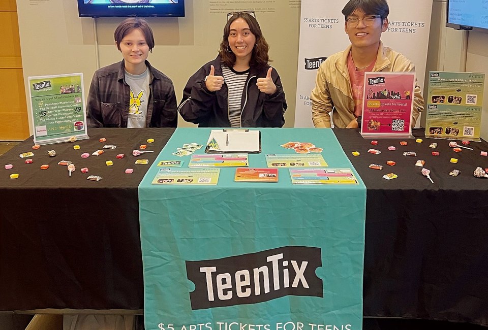 Kids can get $5 tickets to amazing shows and museums around town with the TeenTix pass, free for teens in LA!