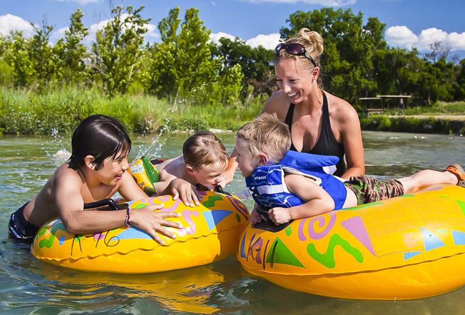 South Llano River State Park tubing photo by Matthew Fuller, courtesy of Texas Parks and Wildlife