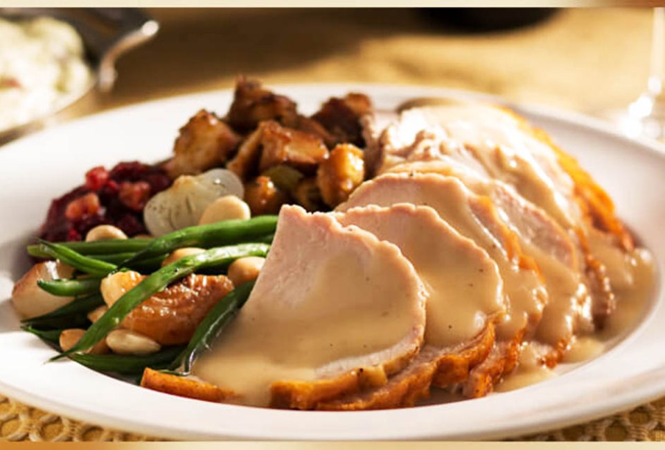 The Capital Grille is a yummy spot to bring the family for Thanksgiving dinner. 