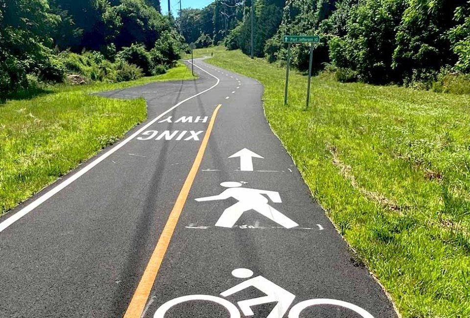 Kid-friendly openings on Long Island in 2022: North Shore Rail Trail.