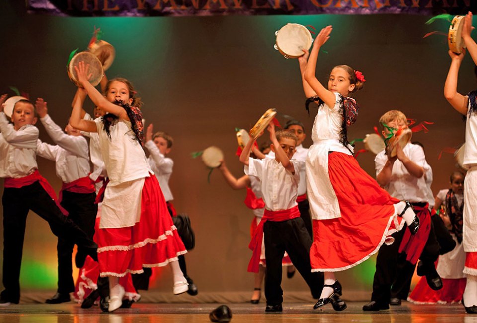 Students can participate in a host of  dance forms at Vanaver Caravan camps.