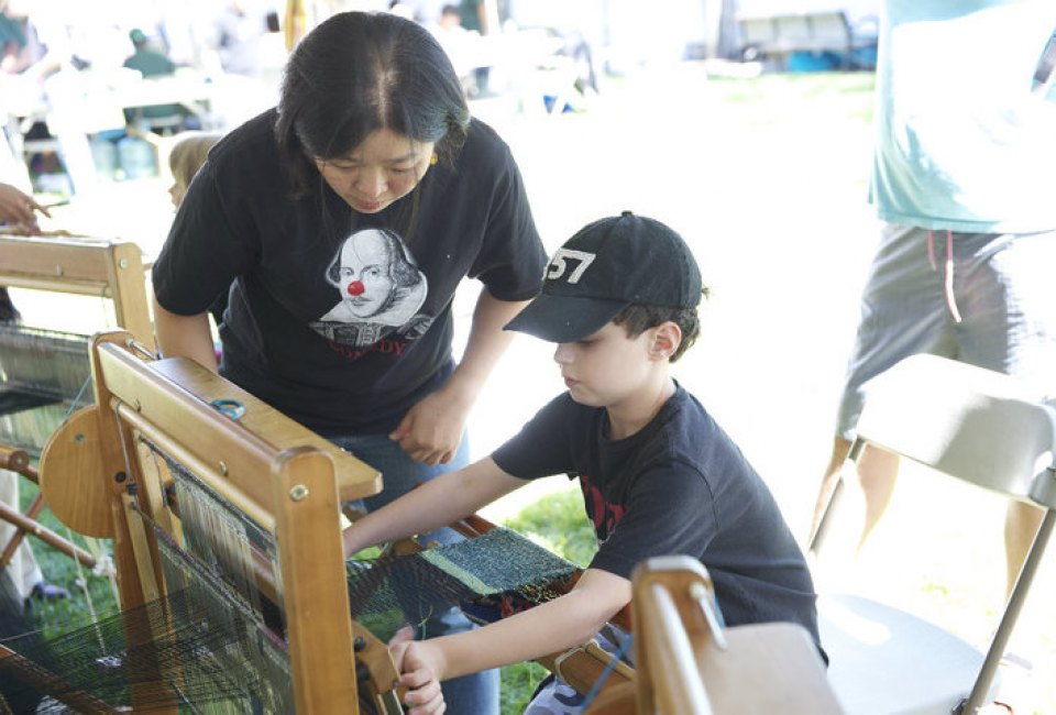 Get hands-on artsy this weekend. Photo courtesy of The Boston Arts Festival