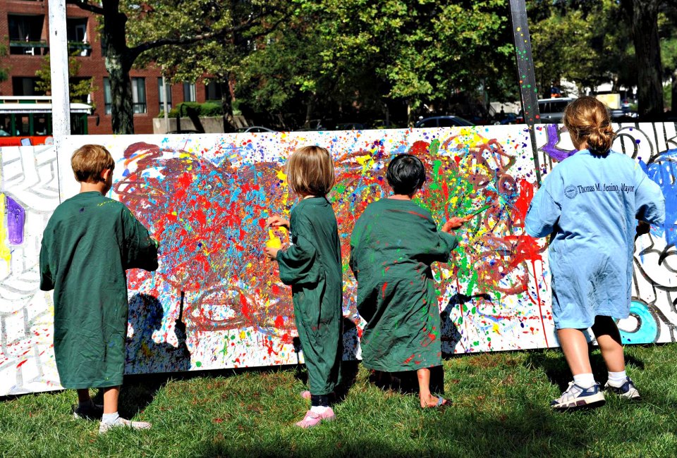 Paint the town! Photo courtesy of The Boston Arts Festival
