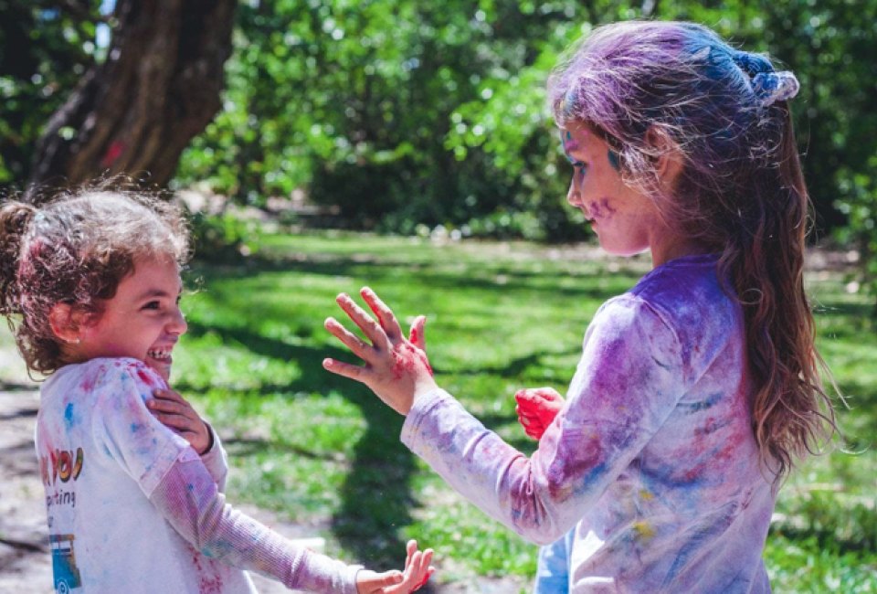 Get messy with colors at Fort Lauderdale's Festival of Color. Photo courtesy of the event