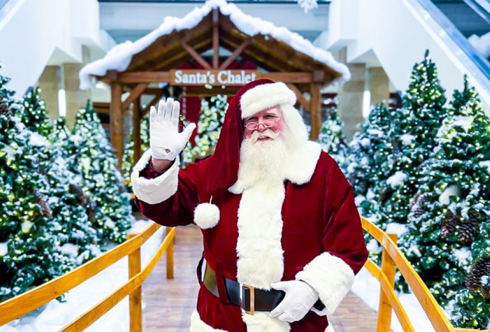 Visit Santa's Winter Wonderland at Tysons Corner Center. Photo courtesy of Tysons Corner