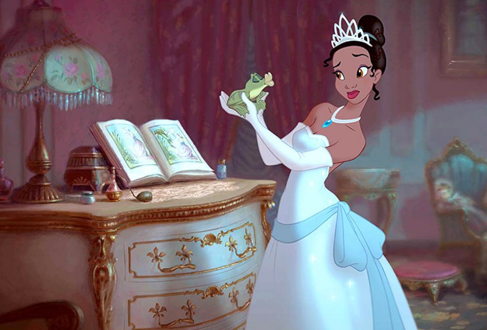 See The Princess and the Frog on the big screen at Andrus on Hudson on Saturday. Photo courtesy of Disney Enterprises