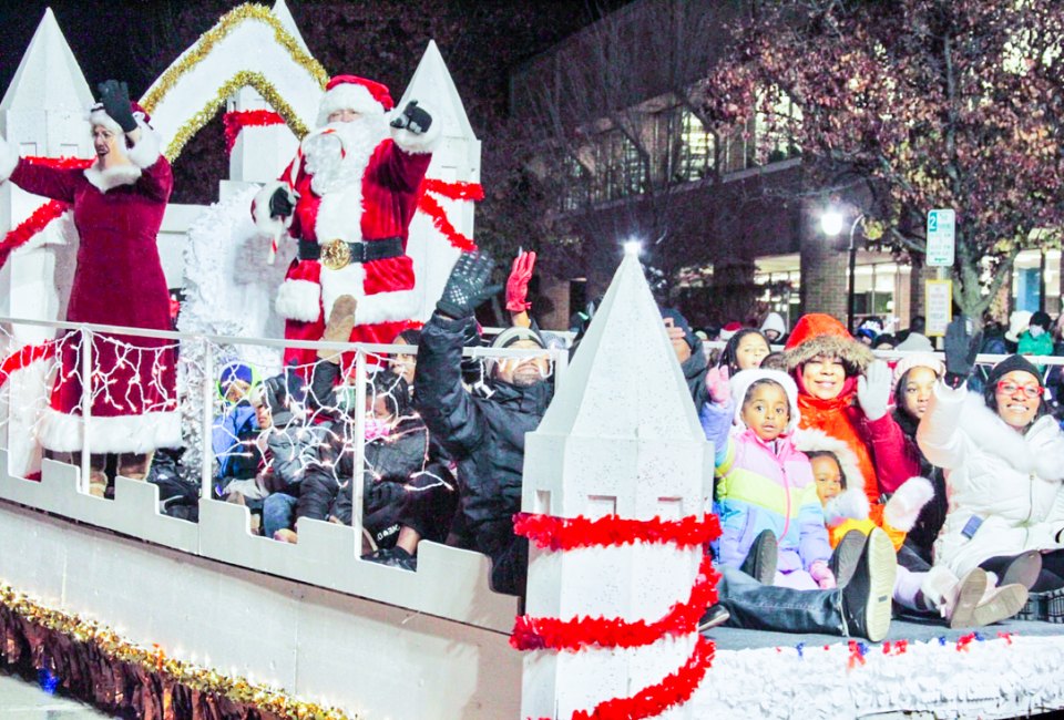 Don't miss the Holiday Light Parade this Thanksgiving weekend. Photo courtesy of the Rotary Club of Naperville