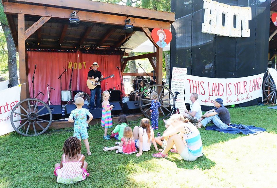 See live music and much more at the three-day Summer Hoot at the Ashokan Center. Photo courtesy of the event